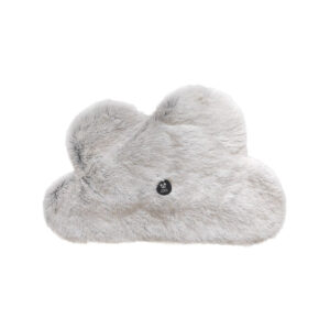Fluffy Skyt�ppe, Frossen Hvid