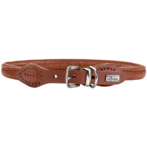HUNTER Round & Soft Canadian UP Halsb�nd, cognac