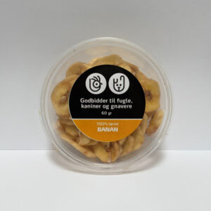 100% t�rret banan - Snack til gnavere
