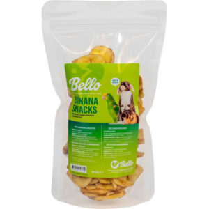 Bananchips til kanin, marsvin, hamster & fugle 150 g