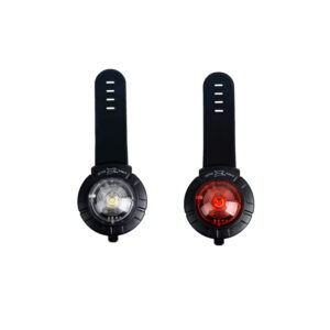LED sikkerhedslys til hunde - R�d/Hvid/Bl� - Active Canis