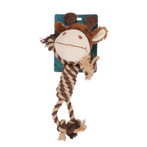 Party Pets Giraf Plysdyr med Pivelyd 30 cm