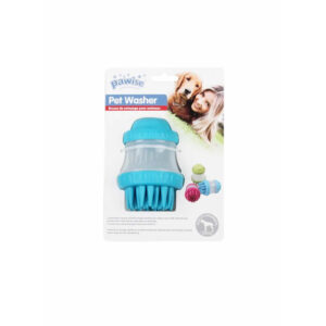 Pawise hundeb�rste Shampoo og massageb�rste i �t