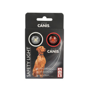2-pak LED sikkerhedslys til hunde Active Canis