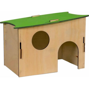 St�rre byg-selv tr�hus 30�20�21 cm Til marsvin og gnaver