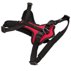 Y-sele til hunde - Sort/r�d - Large