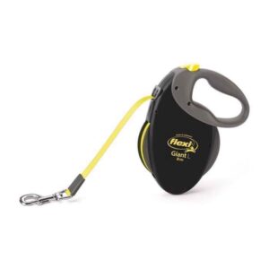 Flexi Neon Giant, B�nd line, Medium, Neon gul, 8M, Max 25kg