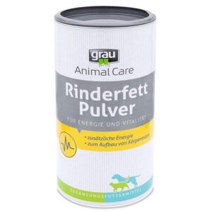 Oksefedt pulver til hunde, 400 gram