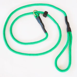 Gr�n hundesnor - Retrieverline 8 mm x 140 cm