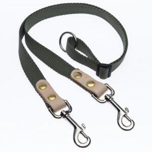 Gr�nt Dobbelt kobbel i webbing