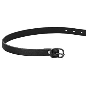 Herman Sprenger sporeremme l�der, m. sort metalsp�nde