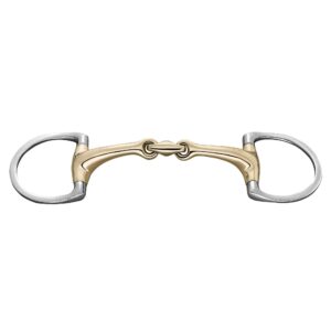 Pony Trensebid, Dynamic RS, Eggbutt D-Formet, 3-delt - 14mm