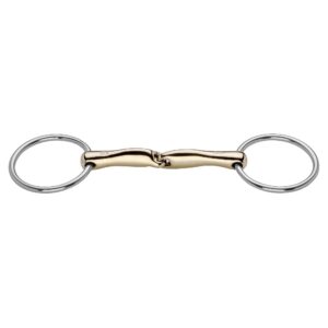 HS Trensebid, Novocontact med l�se ringe, 2-delt - 14 mm
