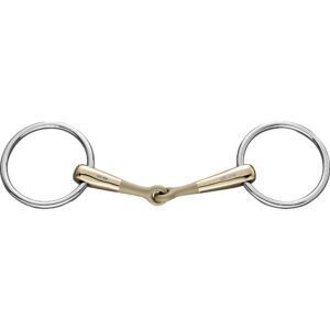 HS Trensebid, TURNADO med l�se ringe, 2-delt - 16 mm