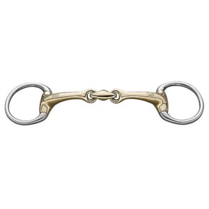 HS Underl�gningsbid til kandar, Dynamic RS Eggbutt bridonbid 14 mm