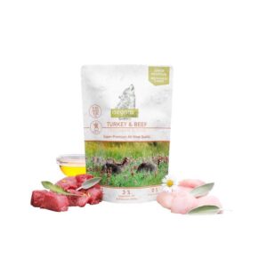 Isegrim Junior V�dfoder, Kalkun og oksek�d, 410g