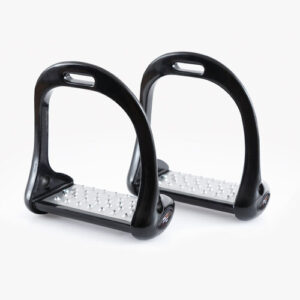 Premier Equine Jopollo Aluminium Performance stigb�jler - Sort - 12cm