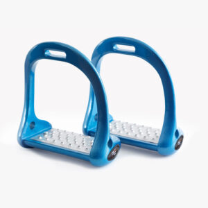 Premier Equine Jopollo Aluminium Performance stigb�jler - Bl� - 12cm
