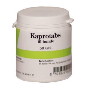 Kaprotabs, 50 tabl. - til hunde som spiser aff�ring