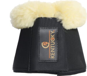Kentucky - Klokker med lammeskind - Sort / M