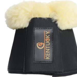 Kentucky - Klokker med lammeskind - Sort / L