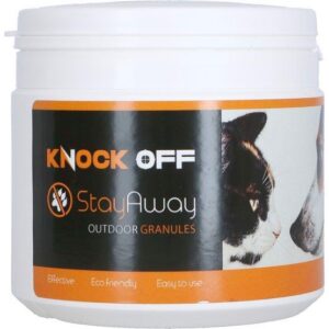 Knock Off G� V�k Hund/Kat - Stay Away granulat til udend�rs brug, 500g