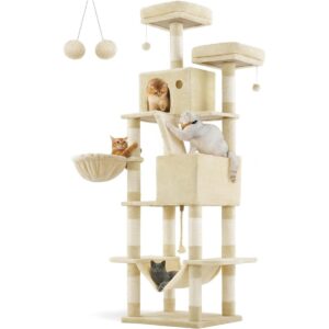 Kradsetr�et Cat Tower 206 cm - Beige