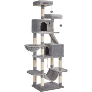 Kradsetr�et Cat Tower 206 cm - Lysegr�