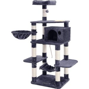 Kradsetr� Play tower - Gr�/m�rk