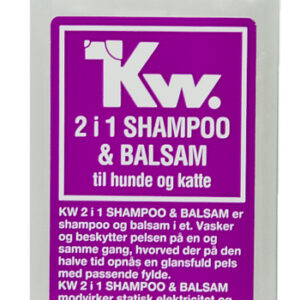 200 ml KW 2-i-1 shampoo og balsam