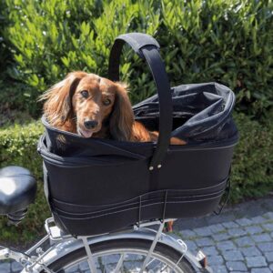 Lang Cykelkurv til brede bagageb�rer, til hunde op til 8 kg