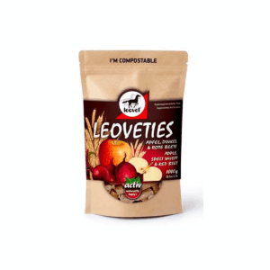 Leoveties med �ble, spelthvede og r�dbede