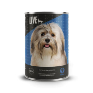 LIVE Dog V�dfoder med Kalkun - 395 gram