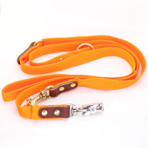 Orange Hundesnor - Markpr�veline med Quickudl�ser 25mm x 250 cm