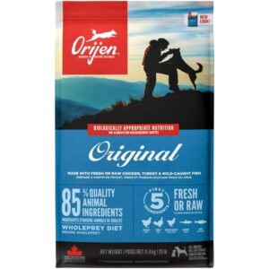 Orijen Original med fjerkr� og fisk (f�s i 5 st�rrelser)