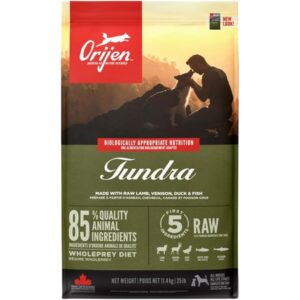 Orijen Tundra t�rfoder (f�s i 4 st�rrelser)