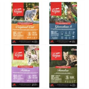Orijen Deluxe Tastepack - 4 varianter luksus m�ltider til voksne katte
