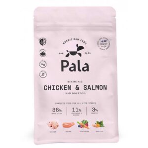 Pala Raw Dog Food Chicken & Salmon, 1 kg
