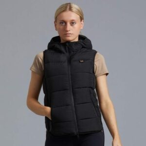 Premier Equine Pavoni dame ridevest - Sort - 40