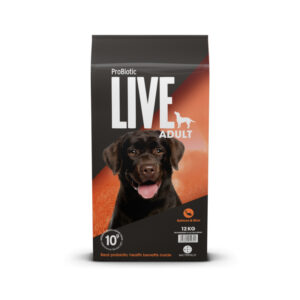 12 kg. ProBiotic LIVE Adult - voksenfoder med laks