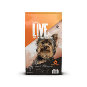7,5 kg. ProBiotic LIVE Adult MINI Breeds - voksenfoder laks til sm� hunderacer