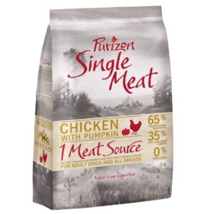 Purizon Single Meat Adult Kylling med gr�skar, 12 kg