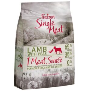 Purizon Single Meat Adult Lam med �rter, 12 kg
