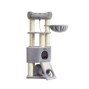 Kradsetr�et Ragdoll Luxury Cat Condo m. h�ngek�je 141 cm - Gr� & Beige