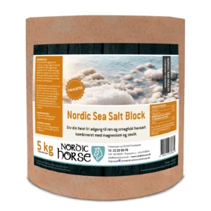 Nordic Sea Salt Block - Mag & Detox (Kun afhentning i butikken)