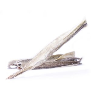 Snack� it t�rrede torskeskind, 30 cm, 250g