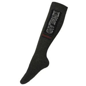 Kingsland - edy Unisex Wool-mix Kn� str�mper - Dark Grey / 35/37