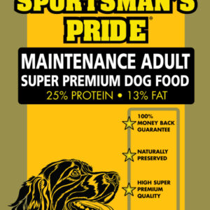 15 kg Sportsman�s Pride Maintenance Adult (Gul) - voksenfoder med kylling