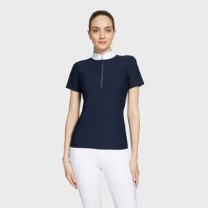 Samshield - St�vne, T-shirt, Dame, Aloise Air, Kort�rmet - L / Navy