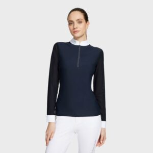 Samshield - St�vnebluse, Dame, Aloise, Lang�rmet - Navy - XXS / Navy